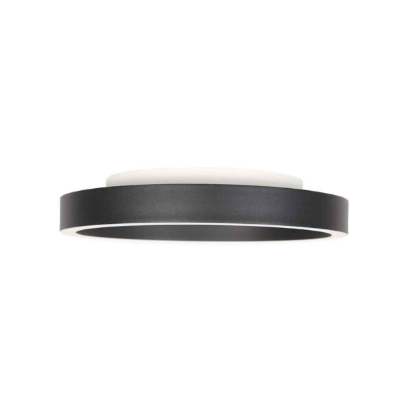 Metalen plafonnière zwart modern Steinhauer Ringlux - Image 13