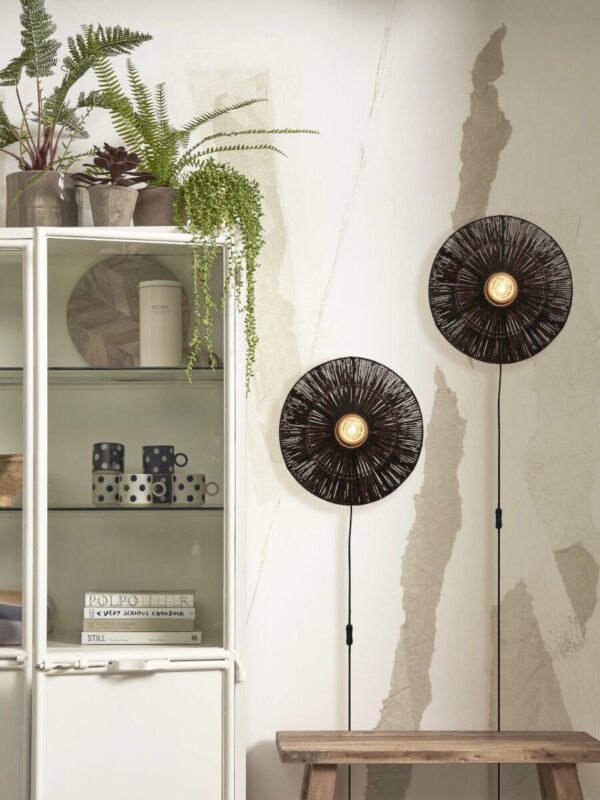 Wandlamp rond bohemian zwart GOOD&MOJO Iguazu - Image 8