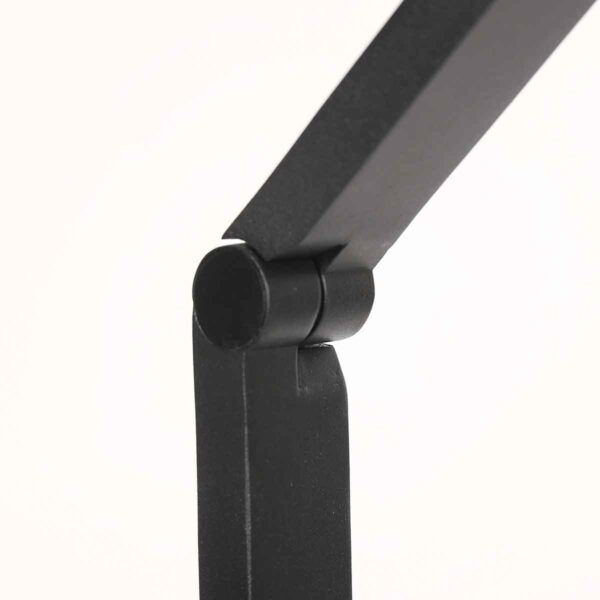 Metalen vloerlamp modern zwart Steinhauer Ringlux - Image 9