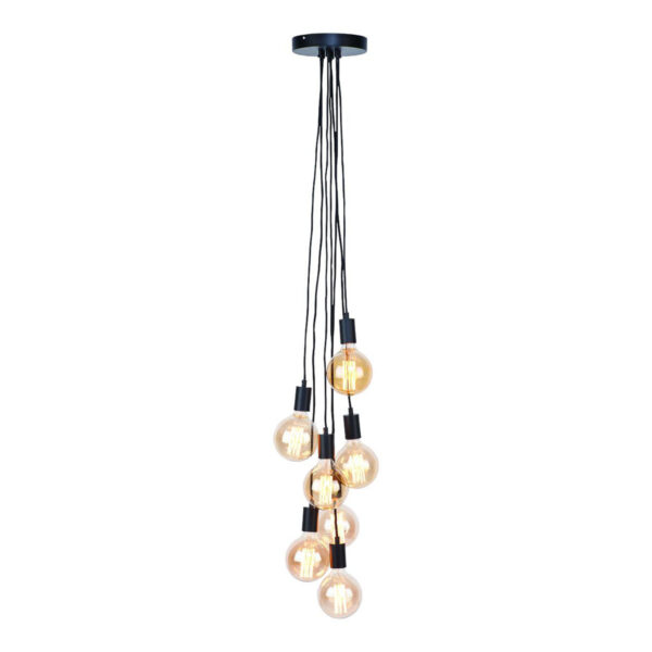 Metalen retro hanglamp zwart It's About RoMi Oslo