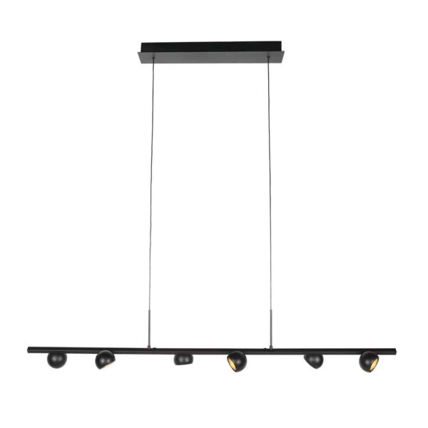 Retro-moderne eettafellamp met dimbare spotjes Steinhauer Marcadore - Image 7