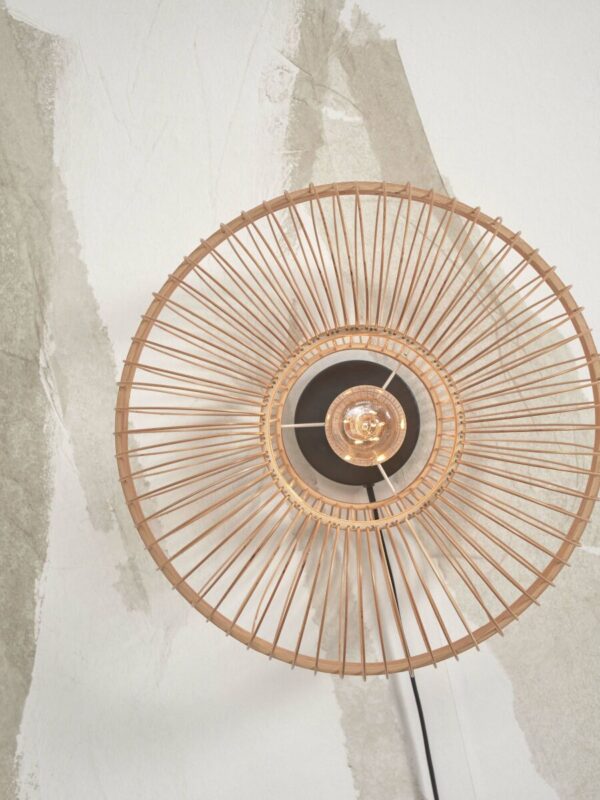 Bamboe naturel oosterse wandlamp GOOD&MOJO Hokkaido - Image 7