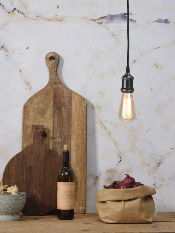 Metalen zwarte retro hanglamp It's About RoMi Riga - Image 2