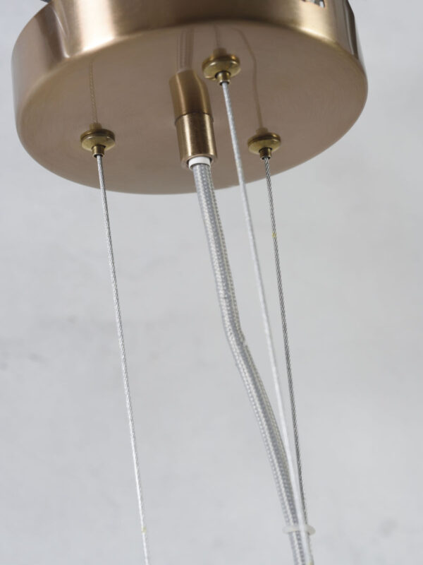 Goudkleurige open hanglamp 3-lamps It's About RoMi Cannes - Image 8