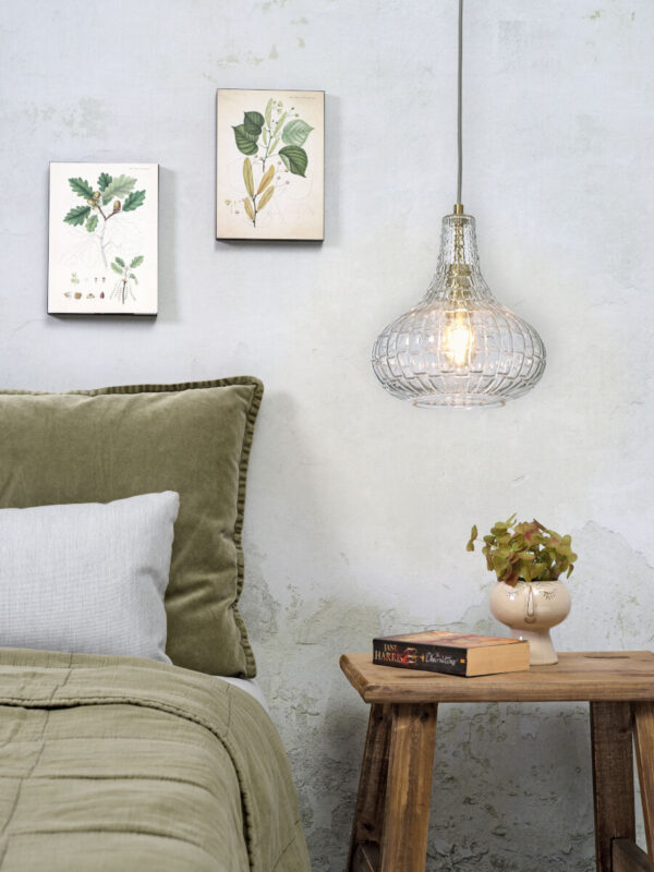Transparante hanglamp klassiek glas metaal It's About RoMi Venice - Image 11
