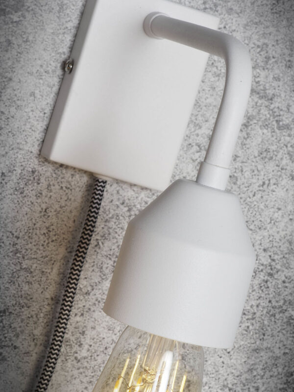 Metalen veelvormige wandlamp wit It's About RoMi Madrid - Image 3