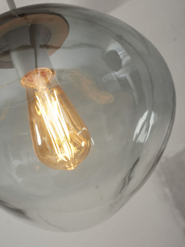 Moderne hanglamp grijs metaal-glas It's About RoMi Helsinki - Image 7