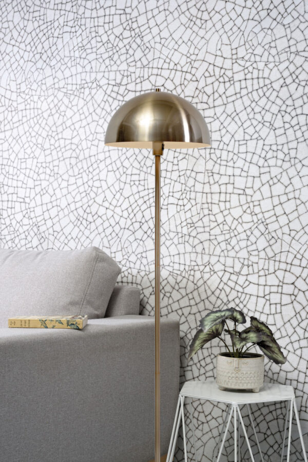 Vintage gouden metalen vloerlamp It's About RoMi Toulouse - Image 5