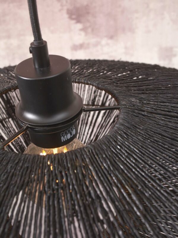 Bamboe zwarte bohemien vloerlamp GOOD&MOJO Iguazu - Image 3