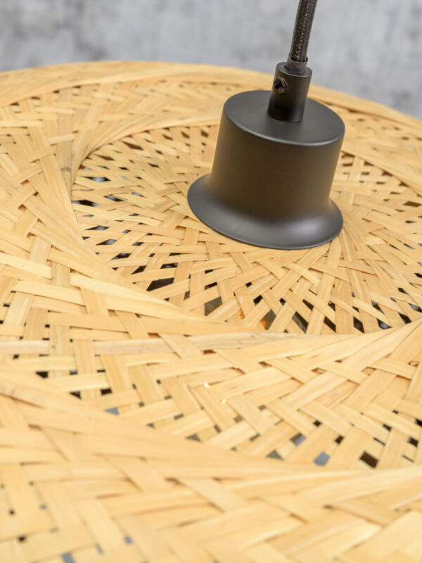 Bamboe bohemian vloerlamp naturel zwart GOOD&MOJO Palawan - Image 3