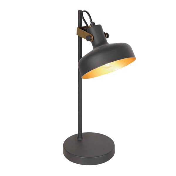 Retro tafellamp met gouden details Mexlite Prato