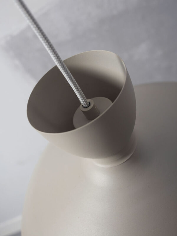 Metalen grijze hanglamp retro It's About RoMi Hanover - Image 3