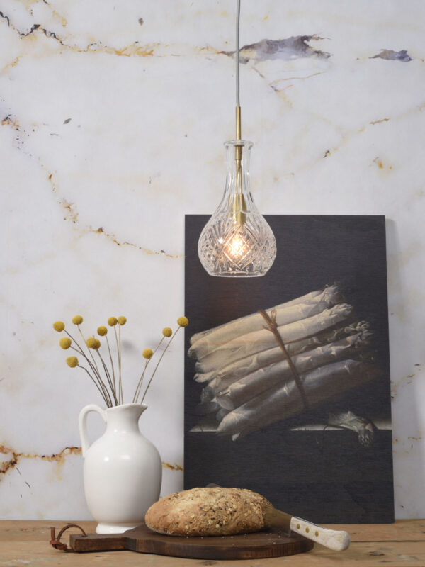 Hanglamp goud klassiek glas It's About RoMi Brussels - Image 9