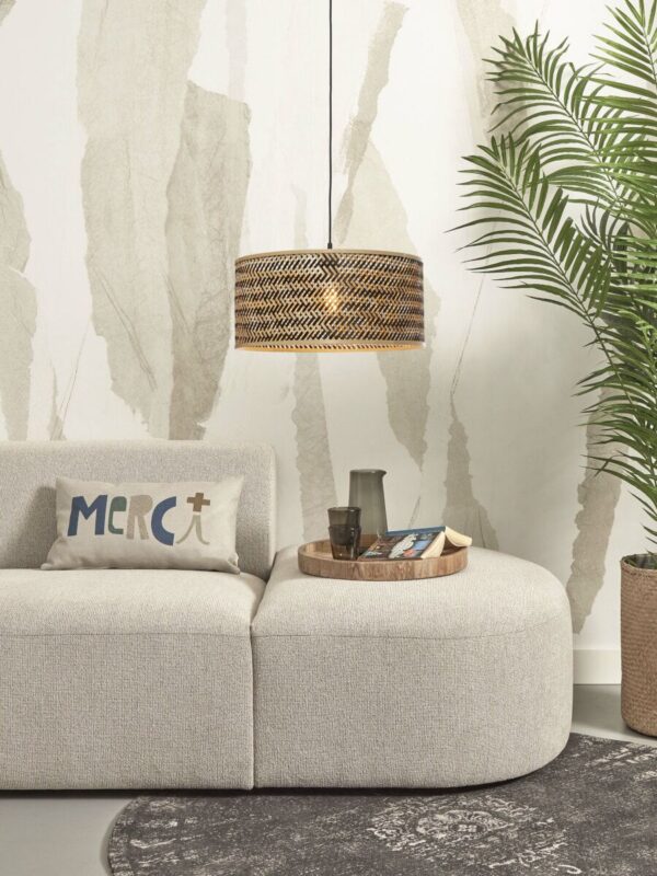 Bamboe bohemian hanglamp zwart naturel GOOD&MOJO Java - Image 10
