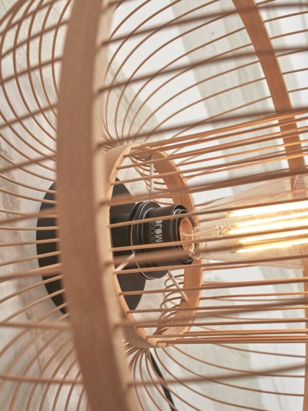 Bamboe naturel oosterse wandlamp GOOD&MOJO Hokkaido - Image 3