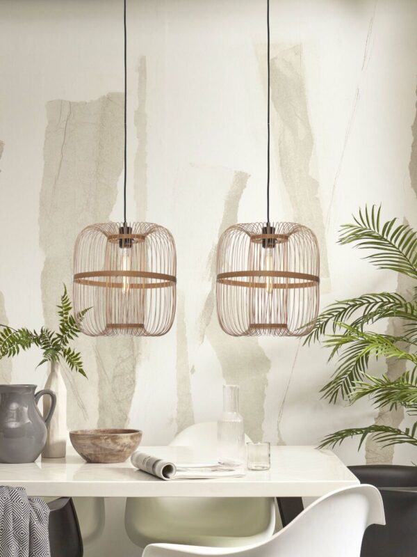 Hanglamp naturel oosters metaal bamboe GOOD&MOJO Hokkaido - Image 5