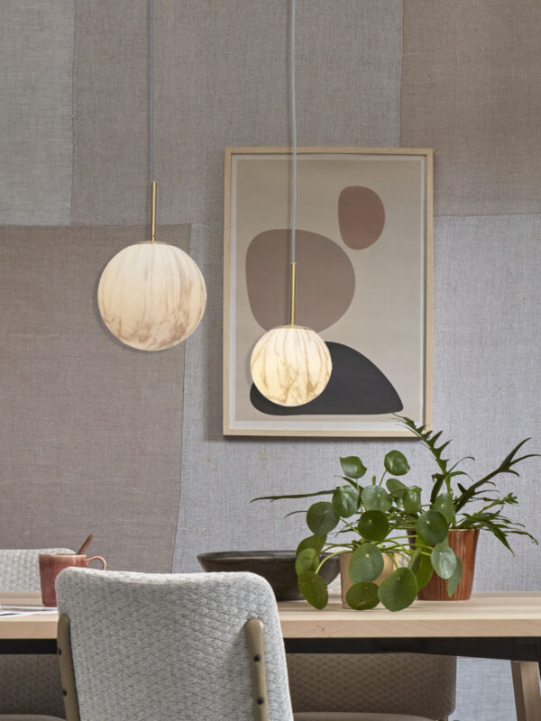 Goudkleurige hanglamp dessinbol klein It's About RoMi Carrara - Image 7