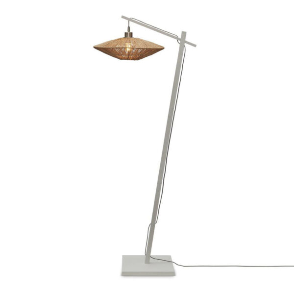 Naturel rieten boheemse vloerlamp GOOD&MOJO Iguazu