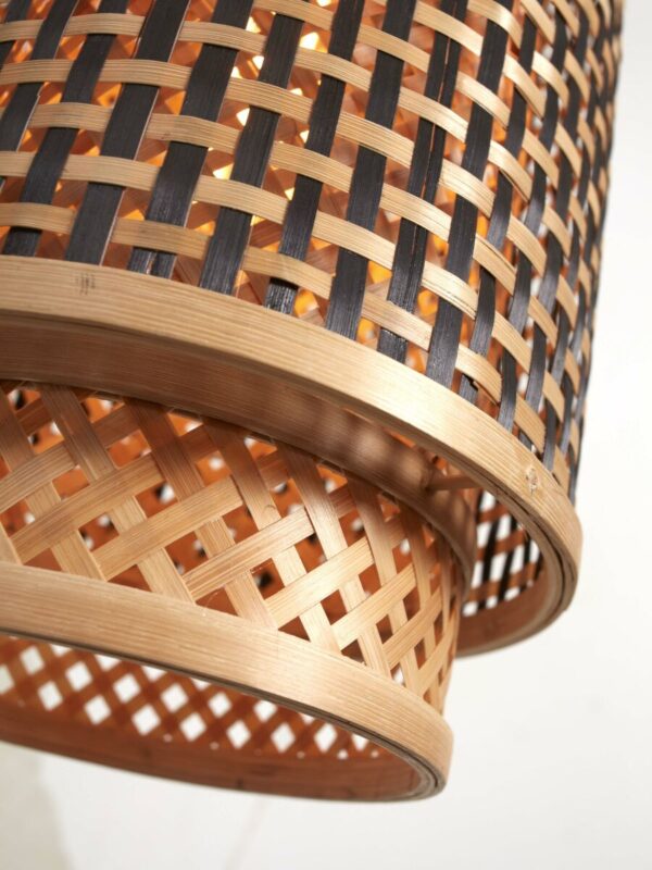 Naturel bamboe boheems hanglamp GOOD&MOJO Bhutan - Image 6