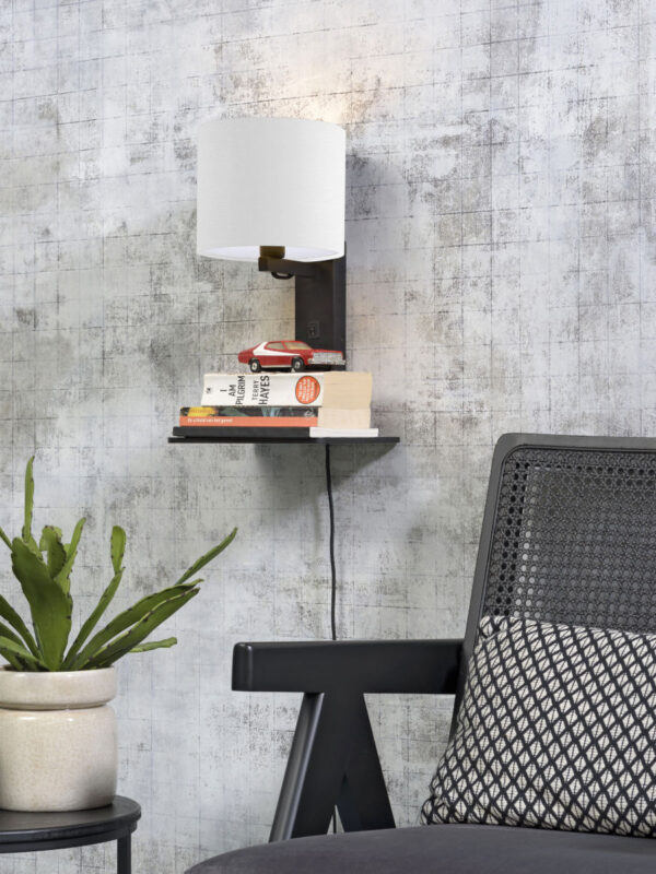 Witte plateau wandlamp GOOD&MOJO Andes - Image 2