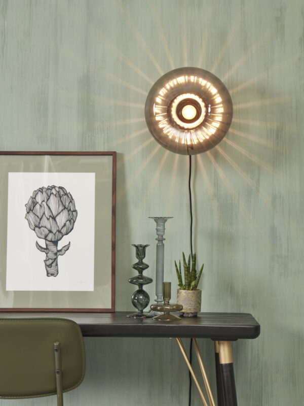 Trendy zwarte glazen wandlamp It's About RoMi Brussels - Image 8