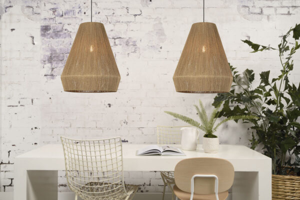 Naturel riet bohemian hanglamp zwart GOOD&MOJO Iguazu - Image 5