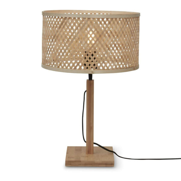 Naturel bohemian bamboe tafellamp GOOD&MOJO Java