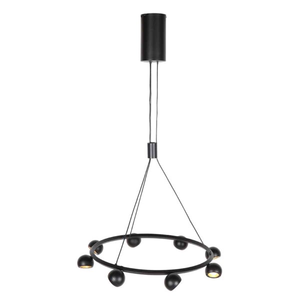 Retro ronde zwarte hanglamp modern design Steinhauer Marcadore - Image 8