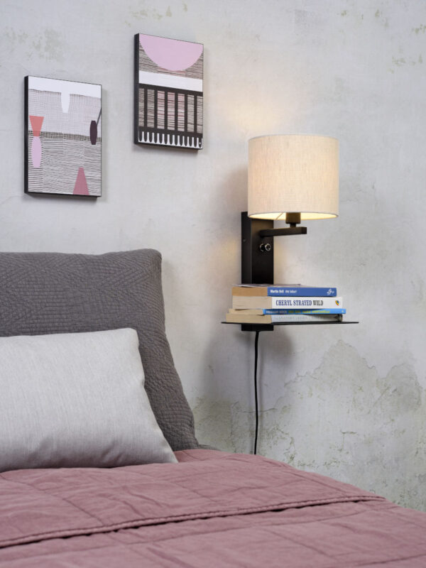 Witgrijze wandlamp plateau It's About RoMi Florence - Image 2