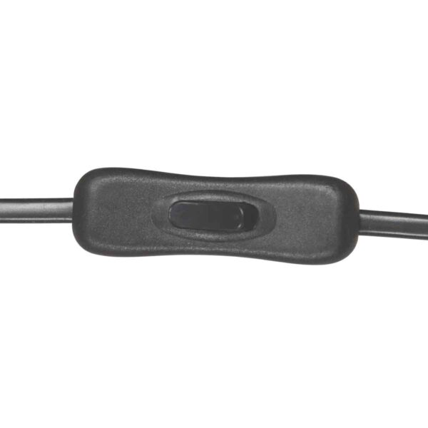 Metalen retro zwarte tafellamp Mexlite Oeroe - Image 9