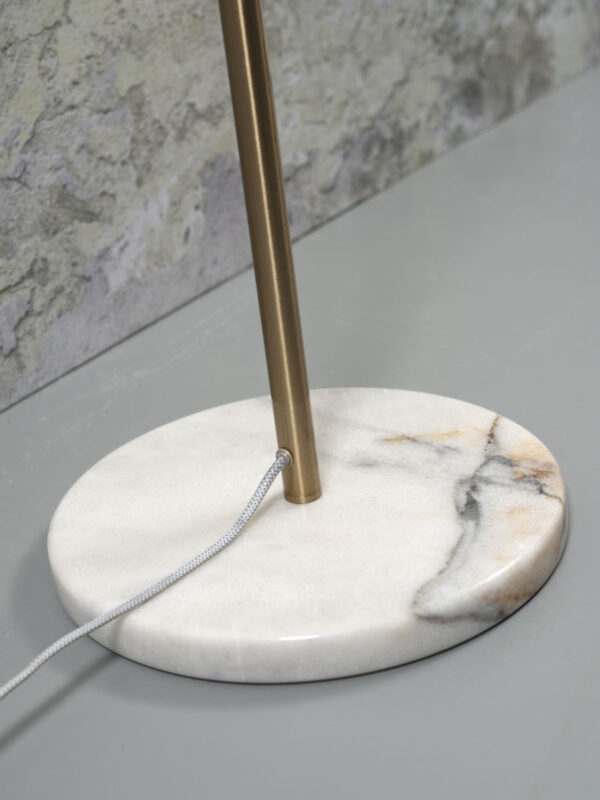 Vintage gouden metalen vloerlamp It's About RoMi Toulouse - Image 7