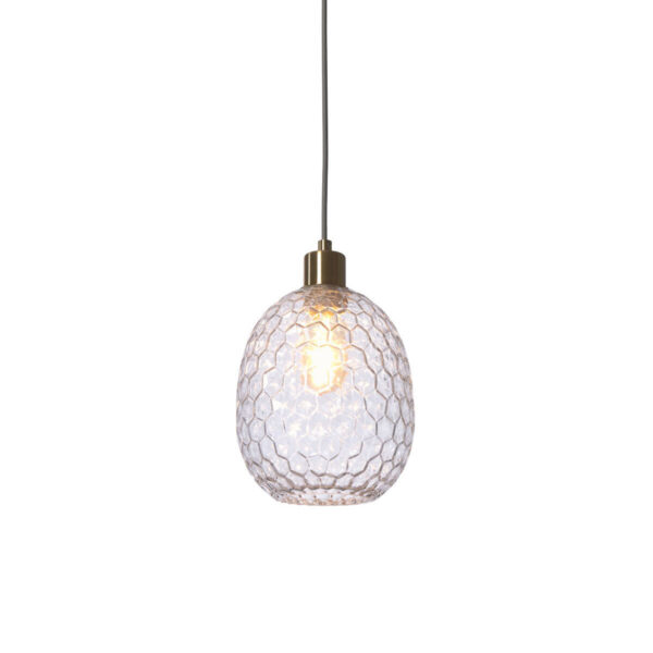 Klassieke groene hanglamp glas metaal It's About RoMi Venice