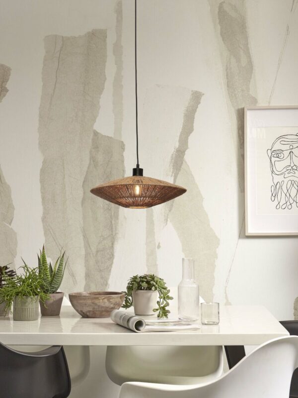 Bohemian rieten naturel hanglamp GOOD&MOJO Iguazu - Image 2