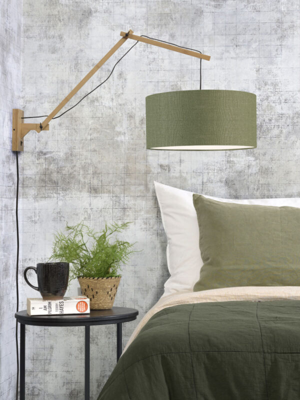 Groene wandlamp dubbelgewricht breed GOOD&MOJO Andes - Image 2