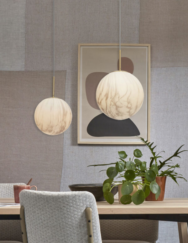 Goudkleurige hanglamp dessinbol middelgroot It's About RoMi Carrara - Image 7