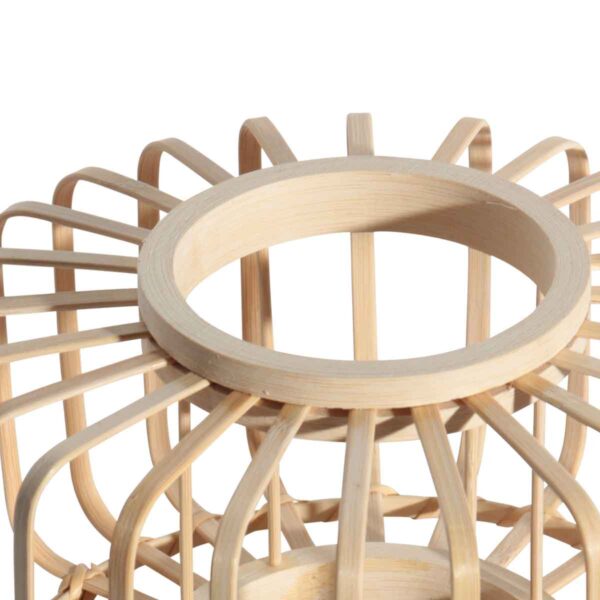 Moderne houtkleurige lampenkap Steinhauer - Ø 15 cm - Image 3