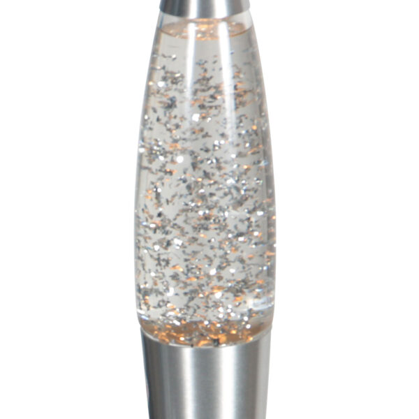 Trendy stalen glitter lavalamp Mexlite Volcan - Image 6
