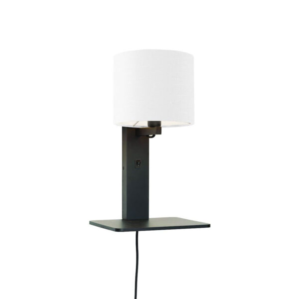Witte plateau wandlamp GOOD&MOJO Andes