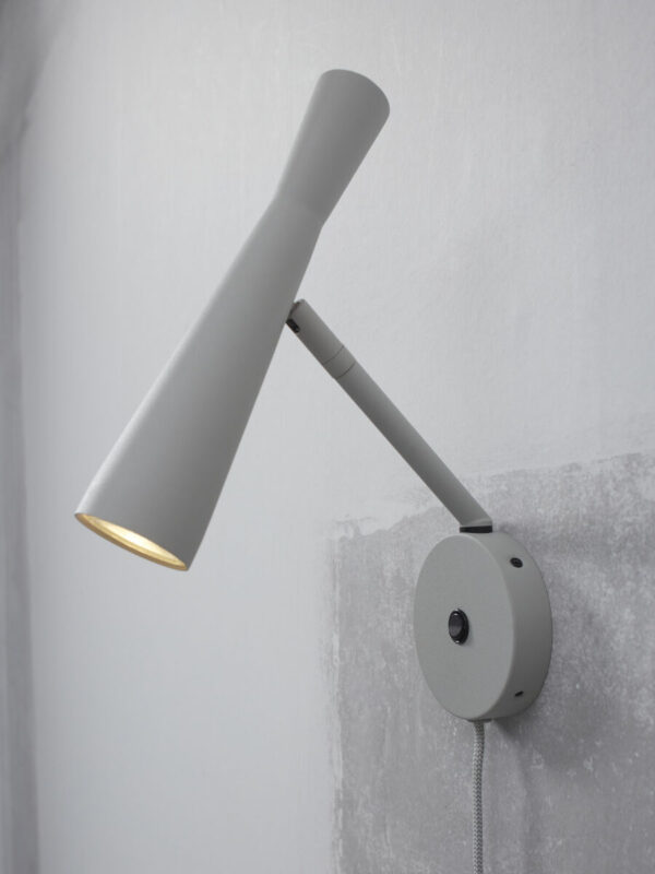 Metalen wandlamp retro grijs It's About RoMi Bordeaux - Image 4