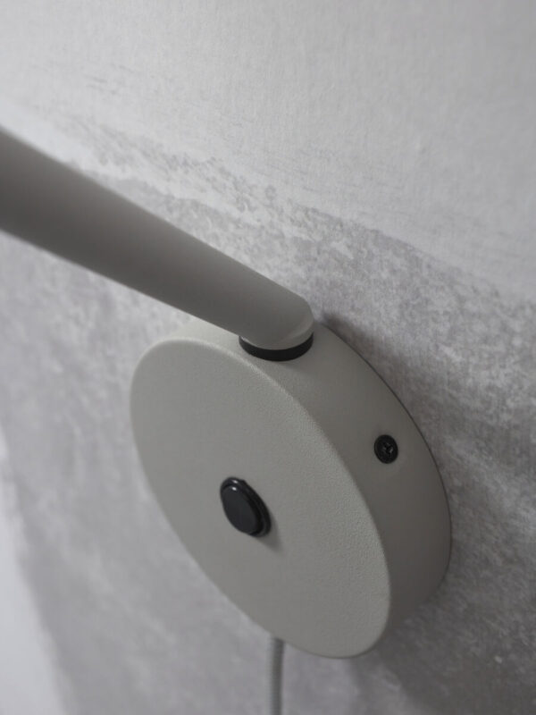 Metalen wandlamp retro grijs It's About RoMi Bordeaux - Image 7