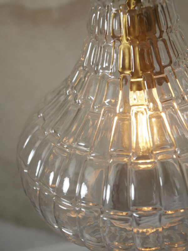 Transparante hanglamp klassiek glas metaal It's About RoMi Venice - Image 4