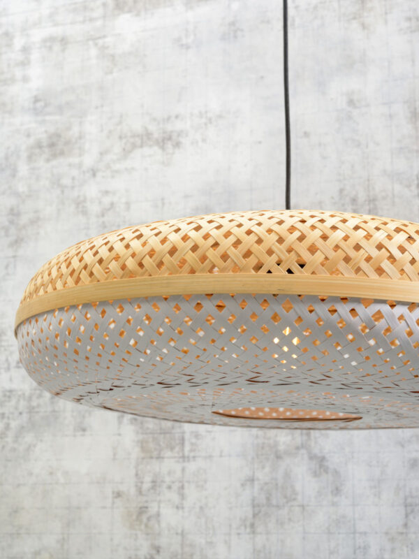 Bamboe witte wandlamp bohemien GOOD&MOJO Palawan - Image 3