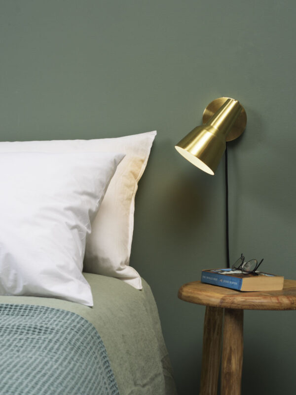 Metalen retro wandlamp goud It's About RoMi Valencia - Image 2