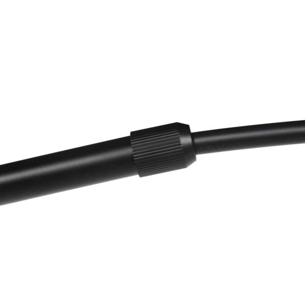 Zwarte moderne metalen vloerlamp Steinhauer Ringlux - Image 10