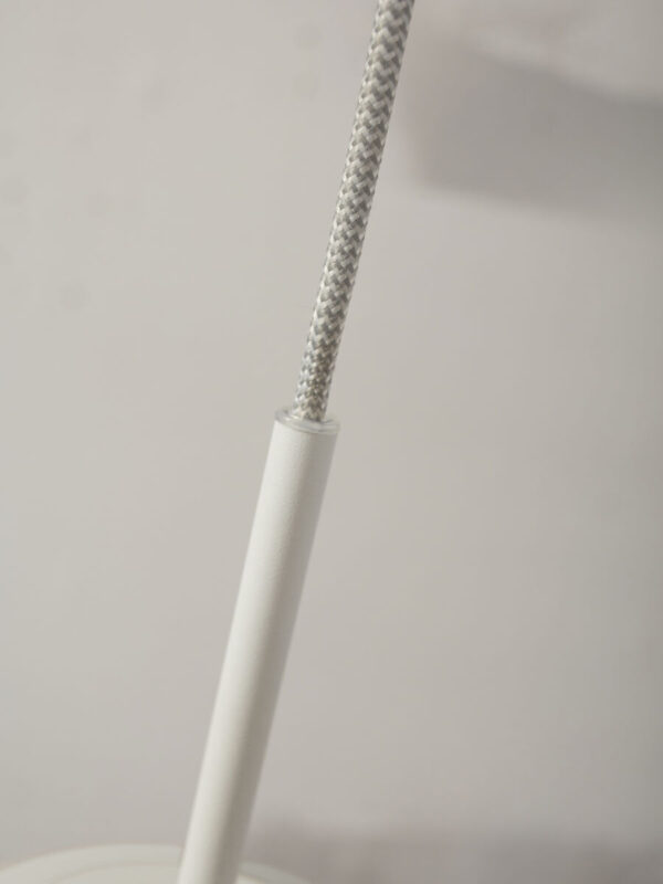 Witte glazen hanglamp metaal modern It's About RoMi Helsinki - Image 6