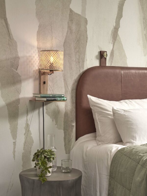 Wandlamp naturel boheems bamboe GOOD&MOJO Java - Image 5