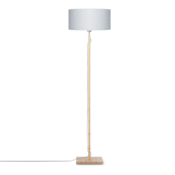 Linnen vloerlamp Scandinavisch grijs GOOD&MOJO Fuji