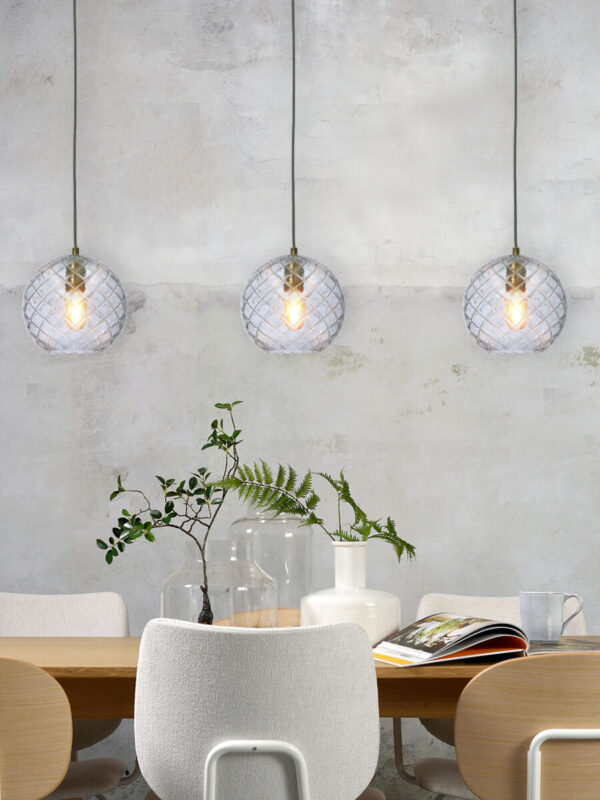 Klassieke hanglamp metaal groen glas It's About RoMi Venice - Image 8
