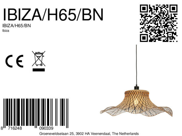 Hanglamp naturel bamboe boheems GOOD&MOJO Ibiza - Image 13