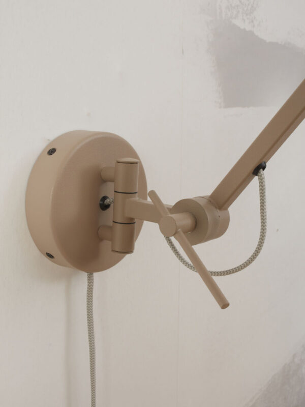 Grijze retro wandlamp metaal It's About RoMi Marseille - Image 8